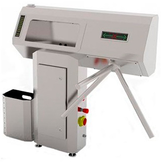 Санпропускник для мойки рук с турникетом