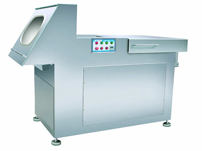 Блокорезка гильотинная DRQ для замороженного мяса и блоков