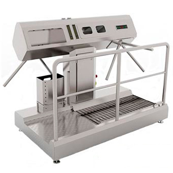 HFD-02.1 Санпропускник двухсторонний для мойки и дезинфекции рук и обуви