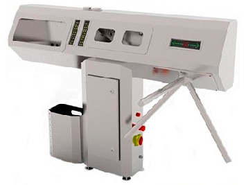 Санпропускник - станция для мойки дезинфекции рук с турникетом