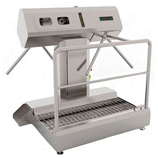 HFD-01.1 Санпропускник двухсторонний для дезинфекции рук и подошв обуви