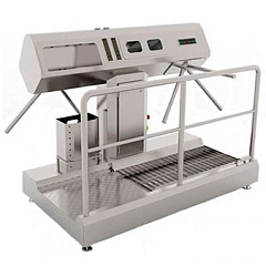 HFD-02.1 Санпропускник двухсторонний для мойки и дезинфекции рук и обуви