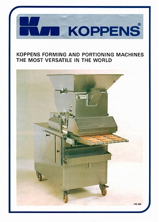 Koppens VM-400 HD Котлетный автомат формовочный