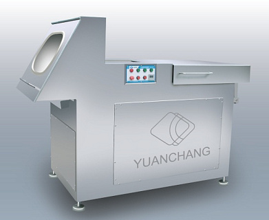 Блокорезка гильотинная DRQ для замороженного мяса и блоков