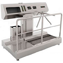 HF-02 Санпропускник для мойки и дезинфекции рук и подошв обуви